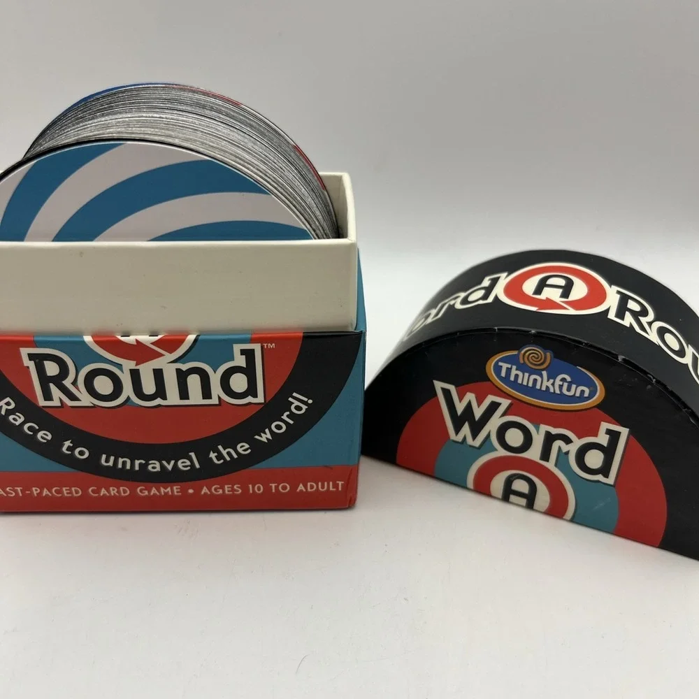 Word A Round: Race To Unravel The Word! Fast-Paced Card Game - Thinkfun 2012‎